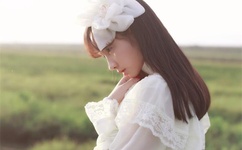 把冰葡萄一颗一颗往里堆